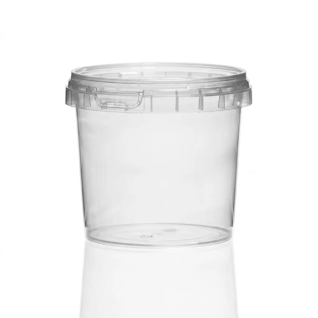 365ml - Plastic Tub &amp; Lid