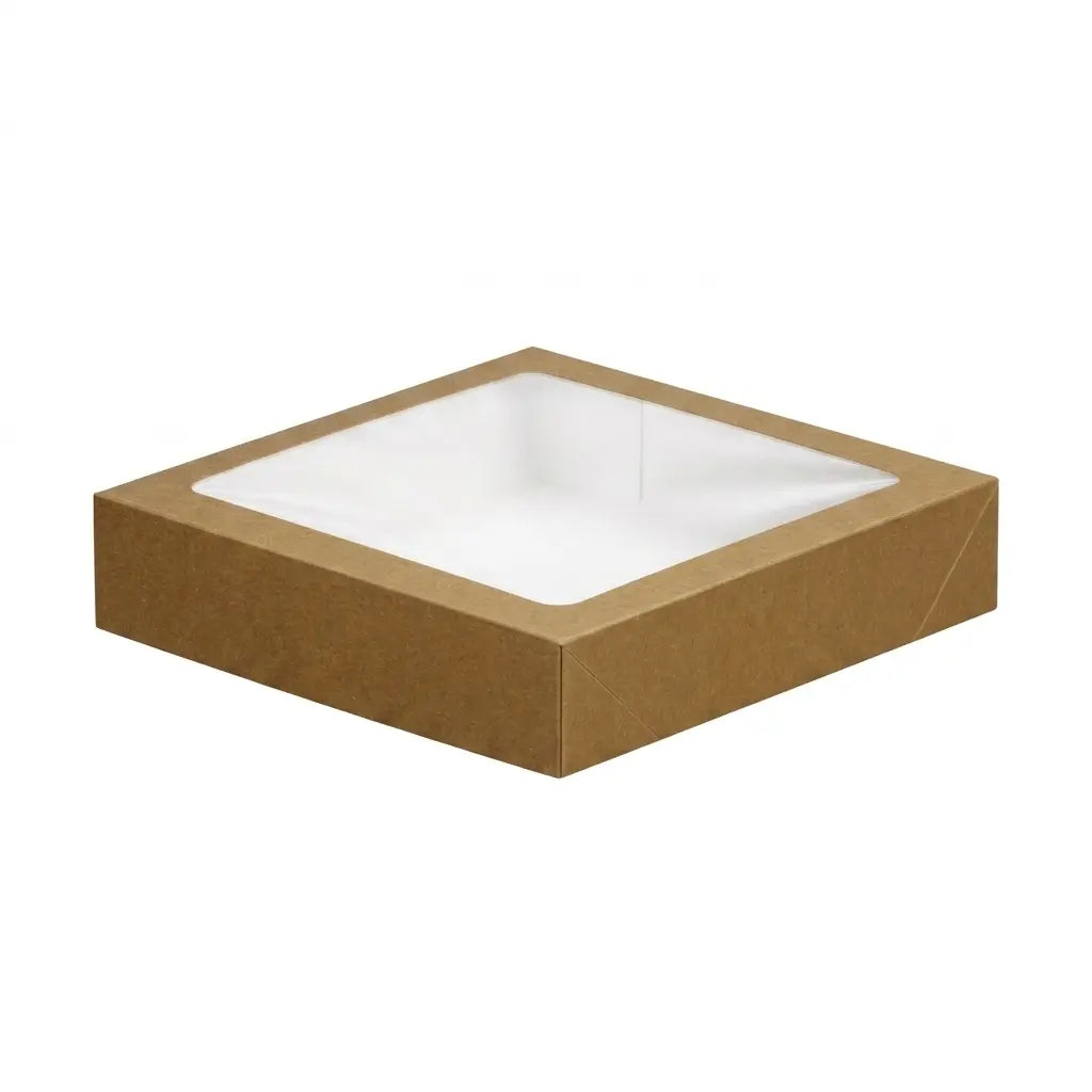 Tart Box With Window  9 x 9 x 2"