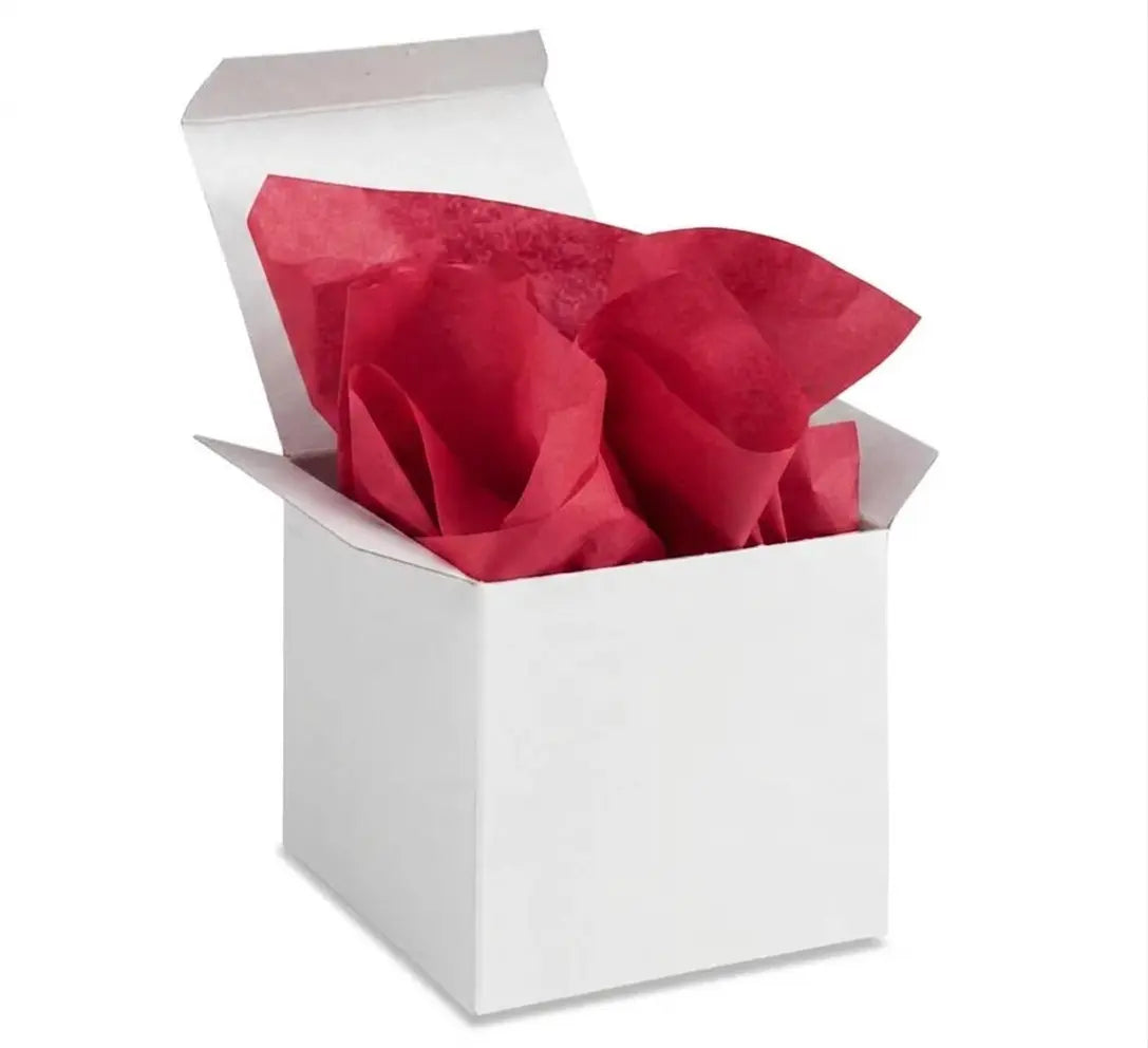 Plain Red Tissue 450 x 750mm