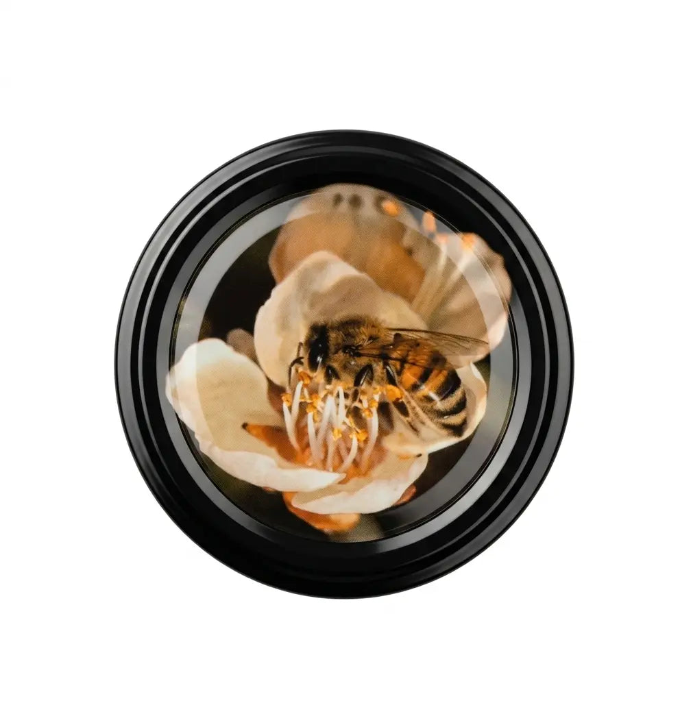63mm - Flying Bee Twist Off Caps
