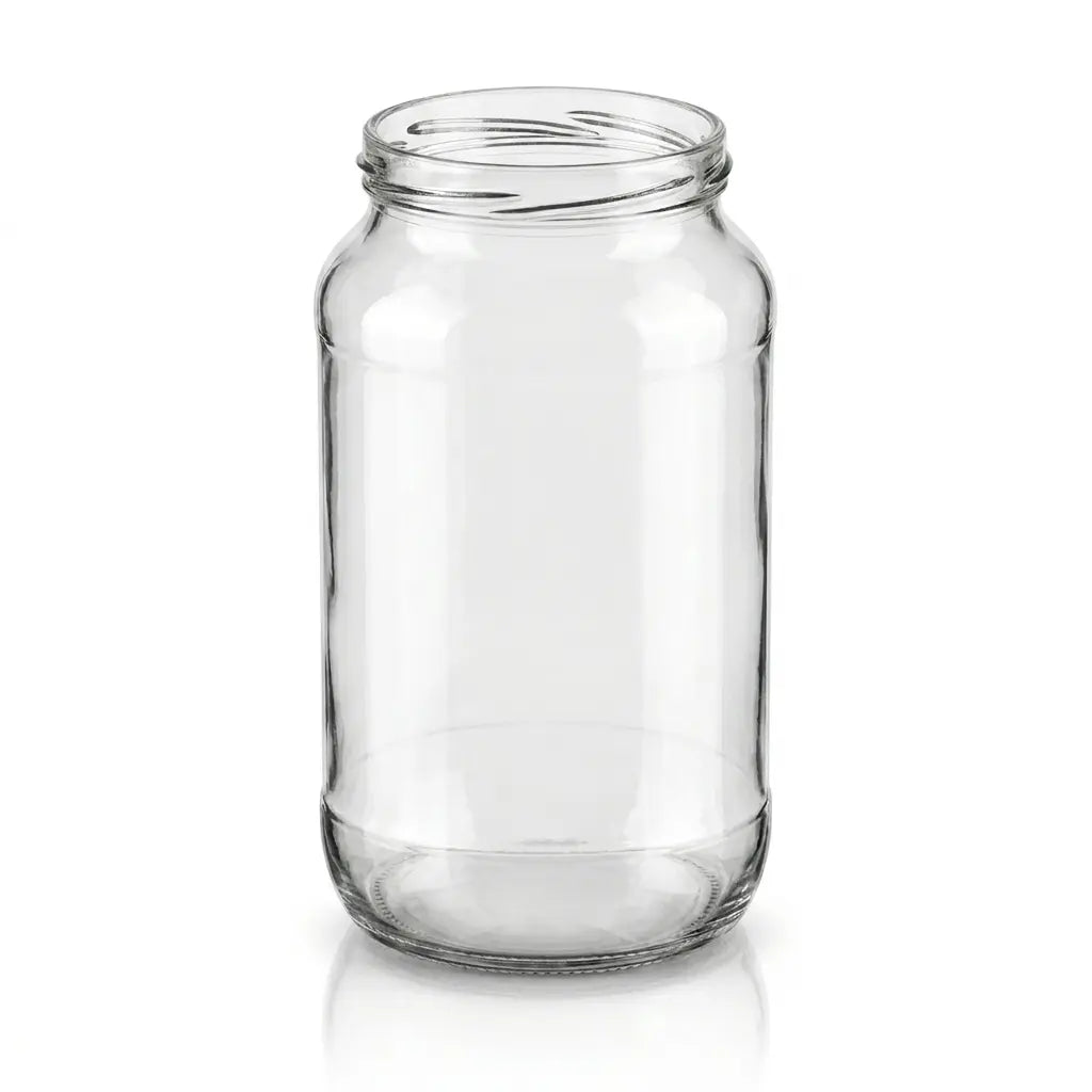 1000ml - Round Glass Jar