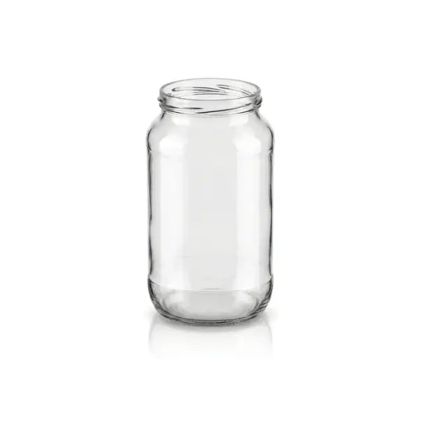 1000ml - Round Glass Jar