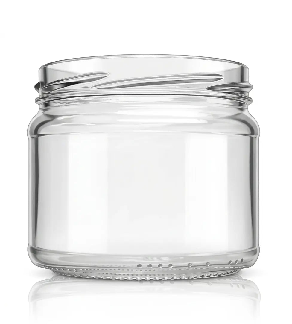 330ml Round Glass Jar