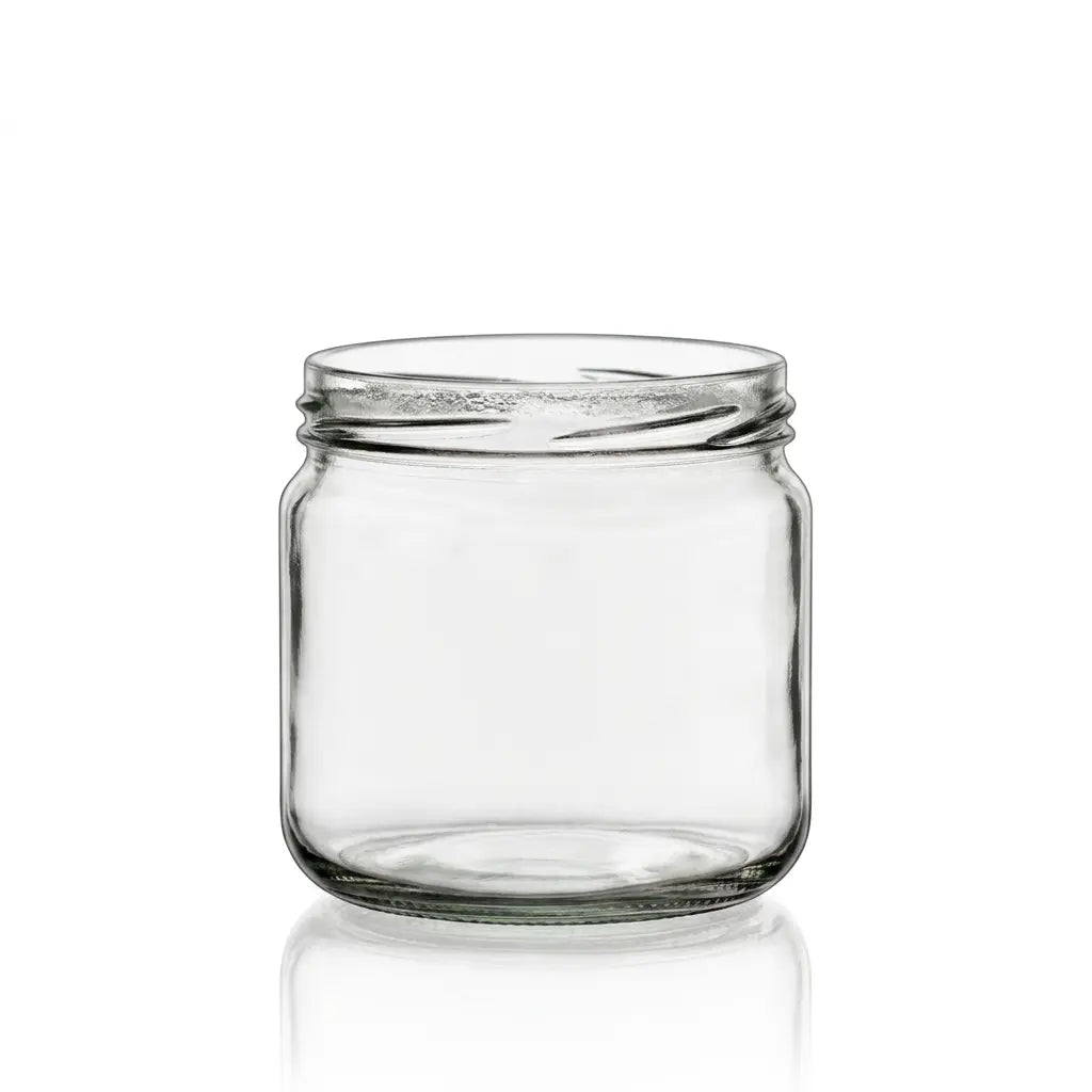 385ml - Round Glass Jar