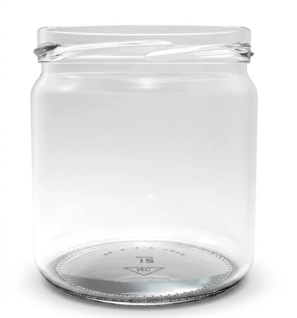 388ml Round Glass Jar