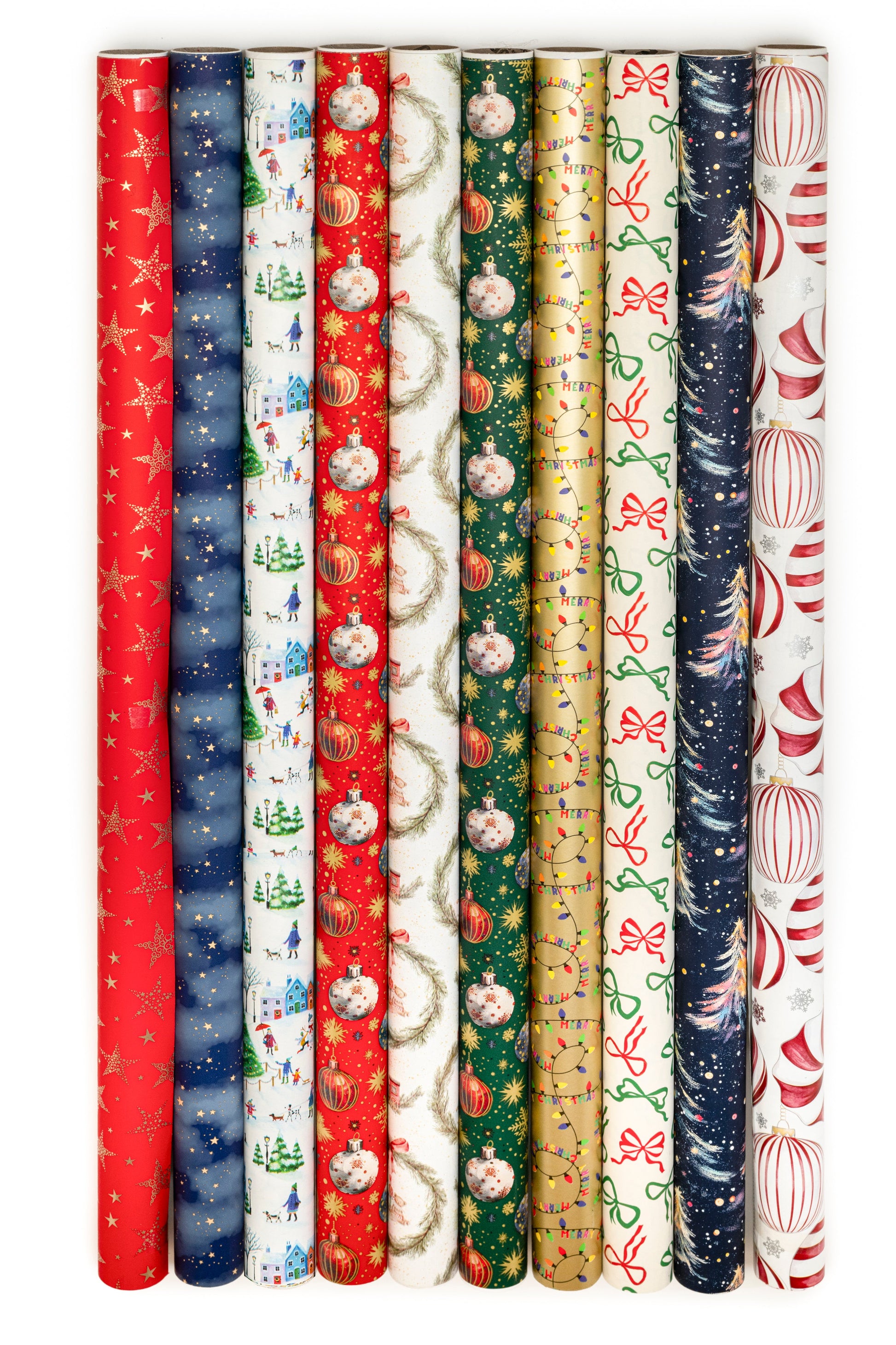 Wrapping Paper Holiday Sparkle Assorted The Pack Stock
