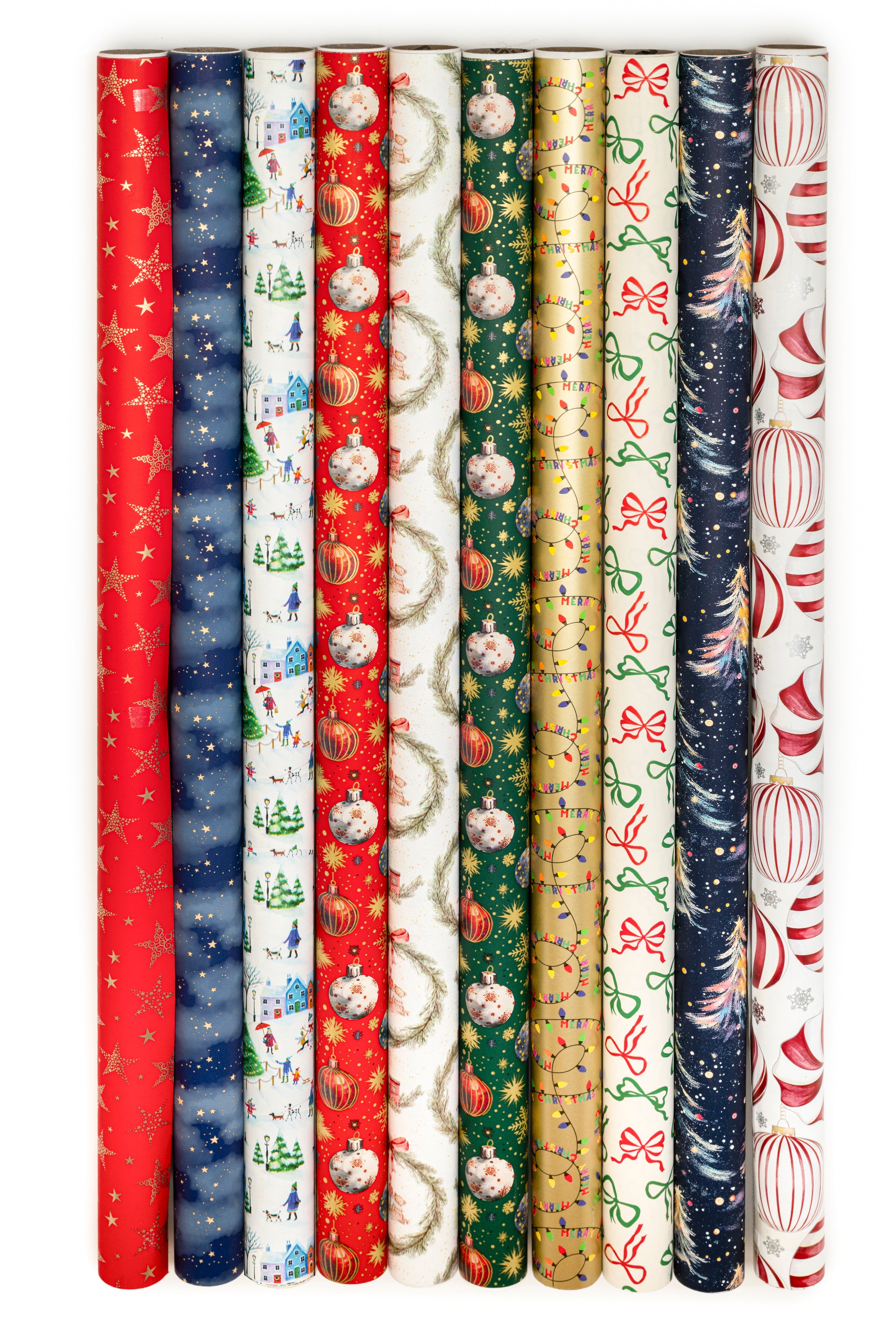 Wrapping Paper Holiday Sparkle Assorted The Pack Stock