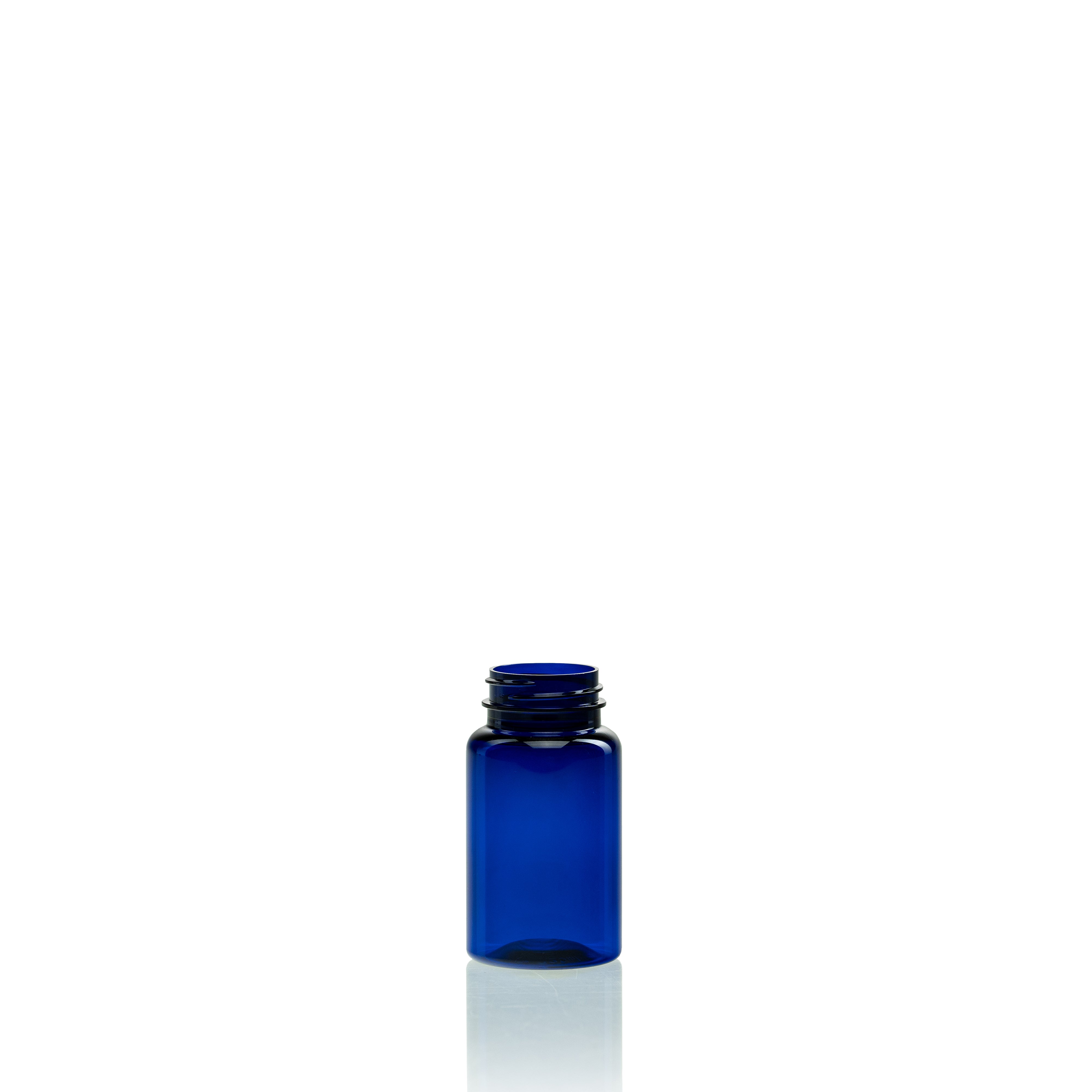 Petpacker PET Jar 120 ml 38/400 Cobalt Blue