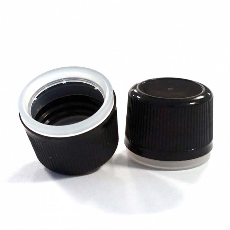 18mm x 12mm Black Plastic Cap The Pack Stock